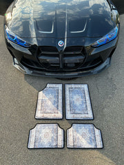 Blue Mirage – Royal Mist Car Mat Set