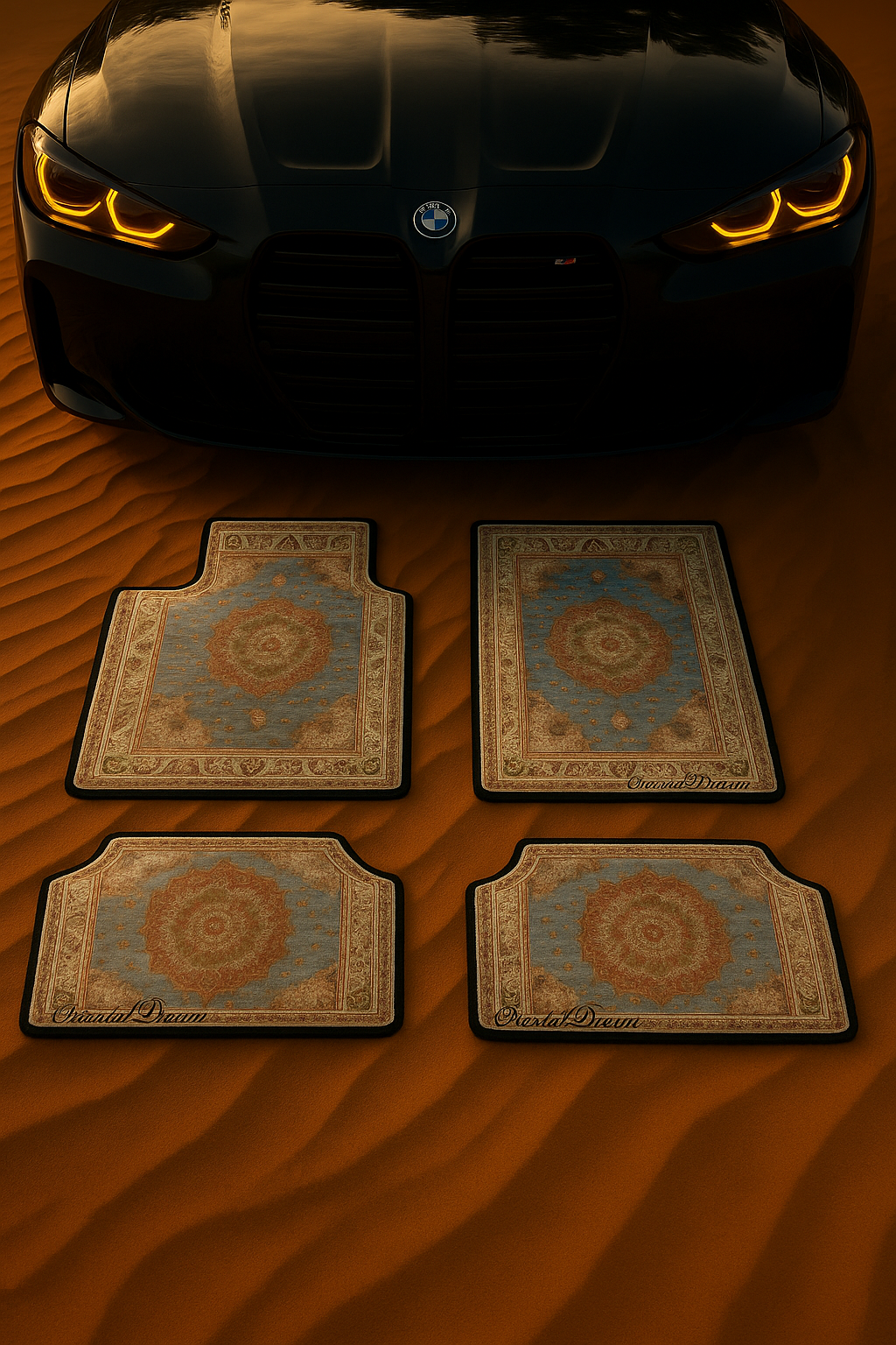 Golden Oasis –  Car Mat Set