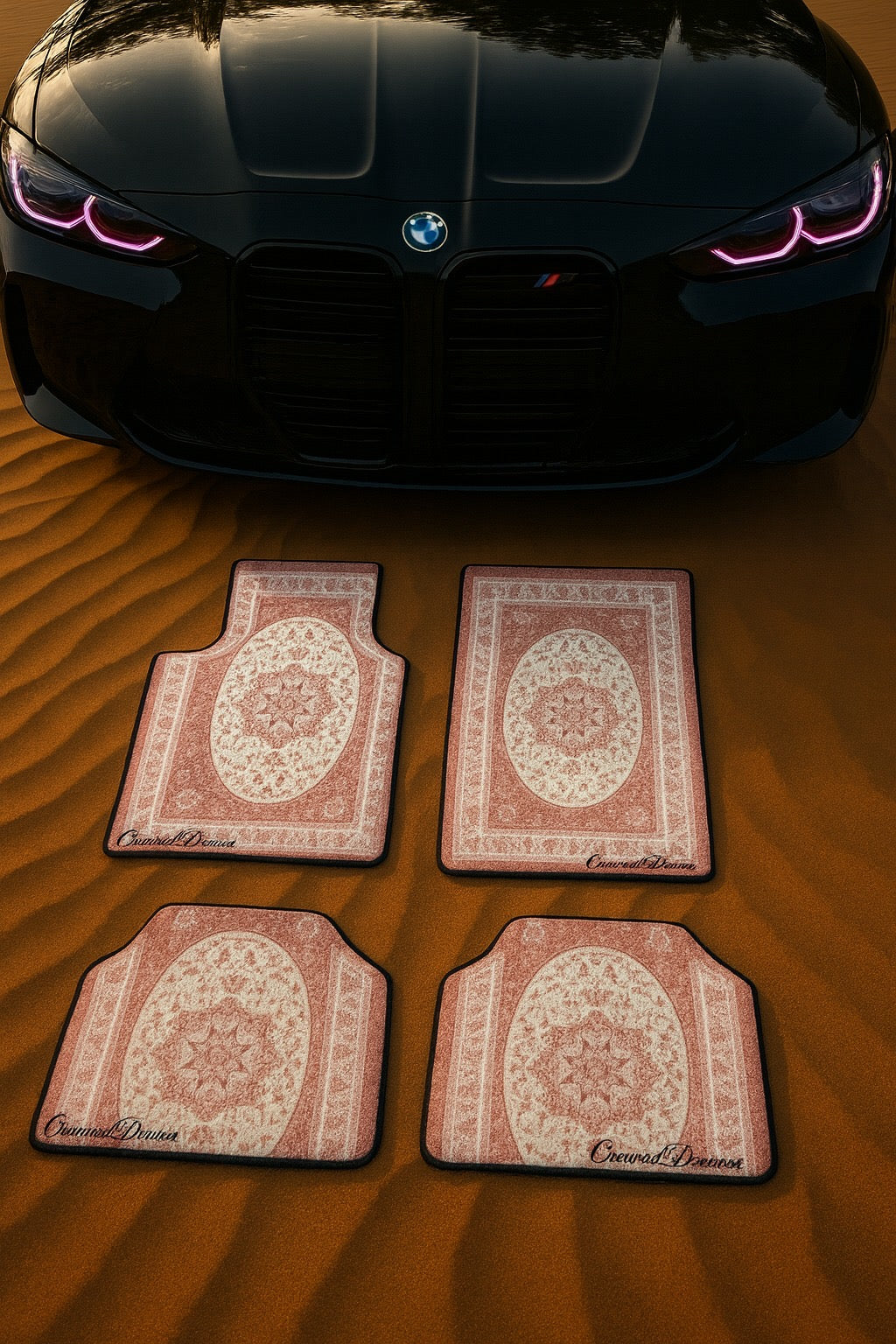 Pink Zuleika – Car Mat Set